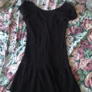 Short black H&M dress